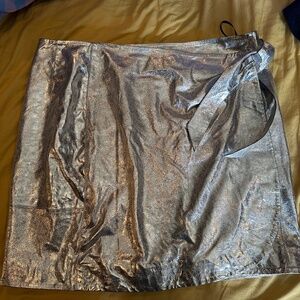 Sézane Natalie wrap skirt